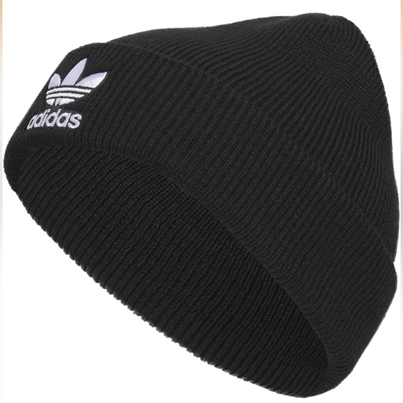 Adidas Originals Unisex Trefoil Beanie Hat - Picture 3 of 7